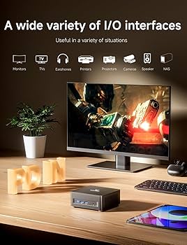 Amazon.com: MINISFORUM UM760 Slim Mini PC, AMD Ryzen 5